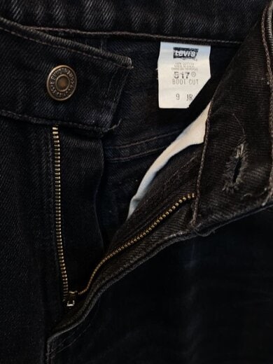 画像：Levi’s90s/517/USA製/ボトム/--/コットン/BLK/11517-02603