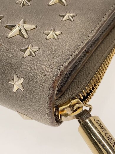 商品画像：スタースタッズ/2つ折り財布/レザー/シルバー/ユニセックス// 7