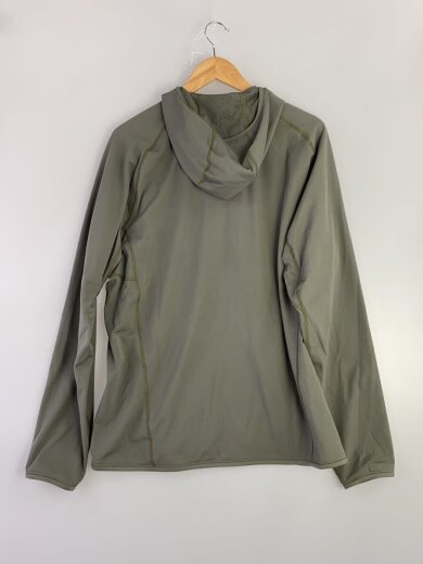 商品画像：DELTA HOODY/ジャケット/L/ポリエステル/カーキ/無地/X000007743// 2