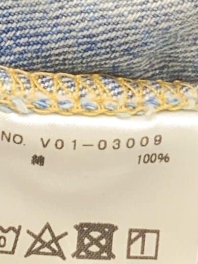 商品画像：22SS/デニム5Pパンツ/ボトム/2/デニム/インディゴ/V01-03009// 6