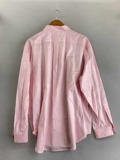 商品画像：L/S OXFORD/長袖シャツ/L/コットン/ピンク/無地/12115478// 2
