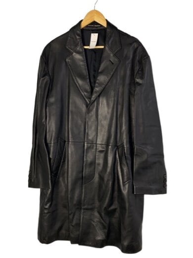 商品画像：LAMB LEATHER CHESTERFIELD COAT/コート/50/羊革/BLK/026-5-CCC-HG/? NULL ? 1