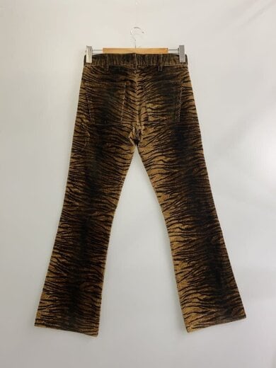 商品画像：23AW/DYLAN FLARED JEANS IN TIGER-PRINT/27/コーデュロイ/ブラウン// 2