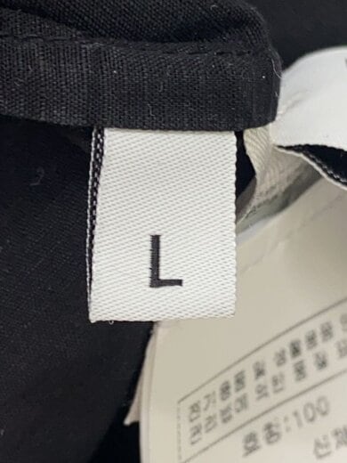 商品画像：Lens-detail overshirt/L/コットン/ブラック/18CMOS237A005691G// 4