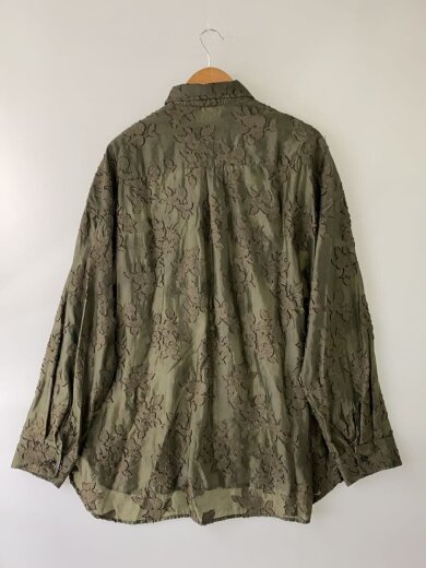 商品画像：DIOMENE/クラシックシャツ/長袖シャツ/46/レーヨン/グリーン/52-01-42-01056// 2