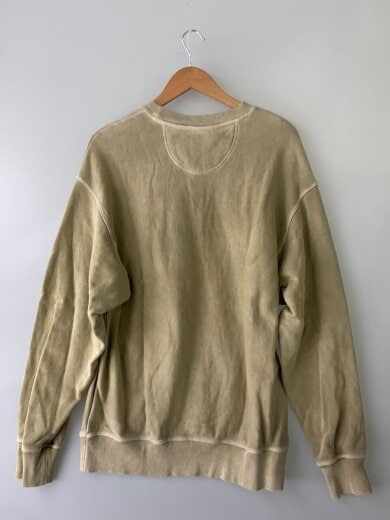 商品画像：JUMBO CREW PIGMENT DYED/スウェット/L/コットン/カーキ/1915078// 2
