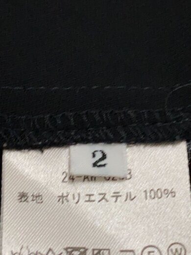 商品画像：24AW/Double Satin Bowtie Shirt/長袖シャツ/2/BLK/24-AW-023B// 4