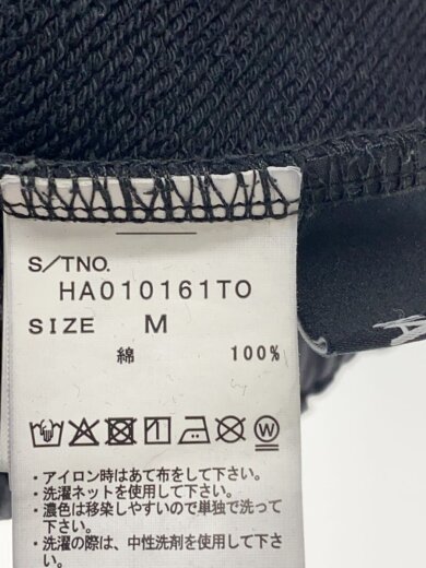 商品画像：WIDE SWEAT PANTS/S/コットン/ブラック/672585 RTT39// 4