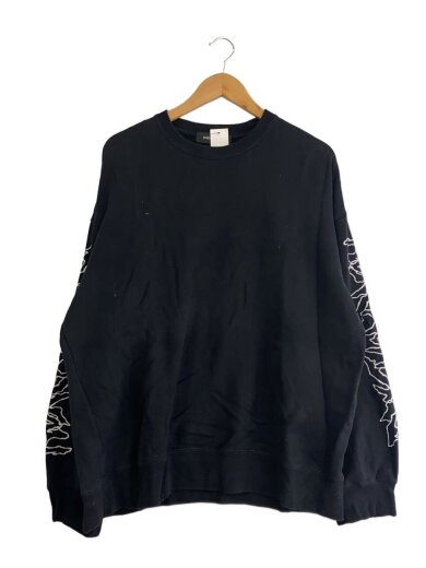 商品画像：22AW/METAL LOGO CREWNEC/スウェット/L/コットン/ブラック/ILLCS22A-019// 1