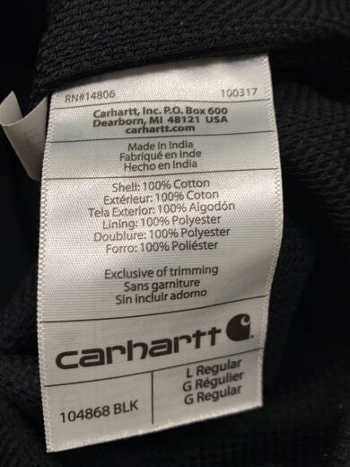 商品画像：Duck Active Jacket/ジャケット/L/コットン/ブラック/104868 BLK 4