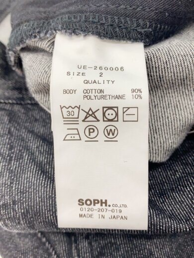 商品画像：HIGH STRETCH JEANS/ボトム/2/コットン/ブラック/UE-260006// 5