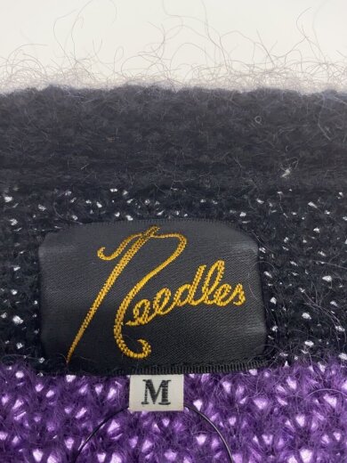 商品画像：Mohair Boat Neck Sweater-Stripe/ニット・セーター(厚手)/M/モヘア/パープル// 3