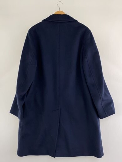 商品画像：チェスターコート/48/ウール/ネイビー/TUMU0019UOUTW913/裏地チェック 2