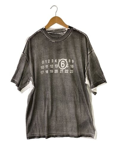 商品画像：23AW/ナンバーロゴTシャツ/S/コットン/グレー/総柄/S62GD0172// 1