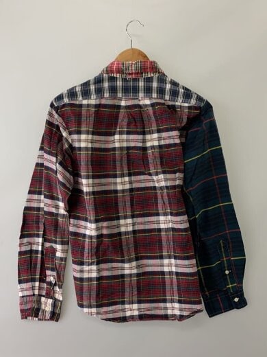 商品画像：長袖シャツ/XL/コットン/GRN/チェック 2
