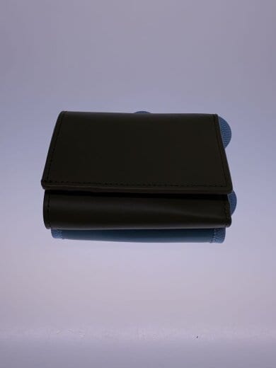 商品画像：3つ折り財布/レザー/ブルー/メンズ 2