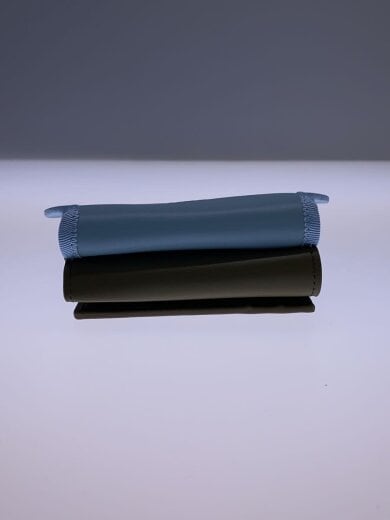 商品画像：3つ折り財布/レザー/ブルー/メンズ 4