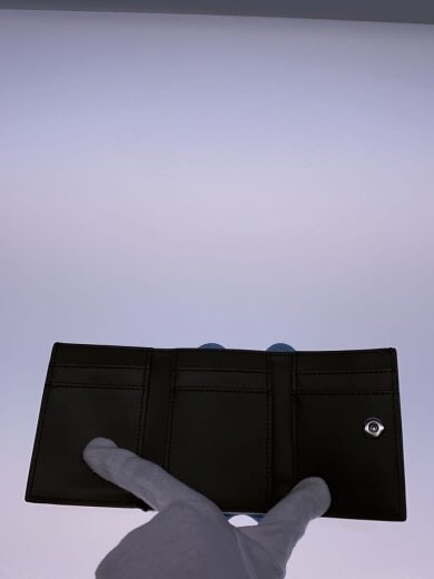 商品画像：3つ折り財布/レザー/ブルー/メンズ 7