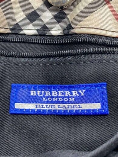 商品画像：ノヴァチェック切替/トートバッグ/ハンドバッグ/コットン/BLK/ZA429-822-09 5