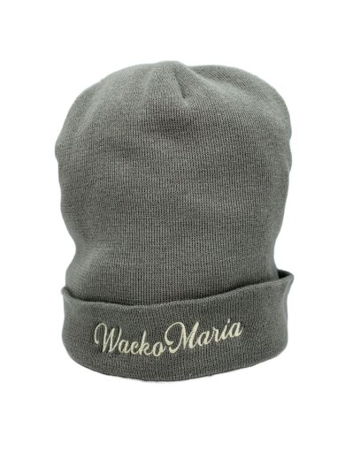 商品画像：KNIT WATCH CAP/ニットワッチキャップ/ヘッドウェア/コットン/KHK/メンズ 1