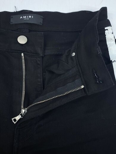 商品画像：スキニーパンツ/28/コットン/BLK 3