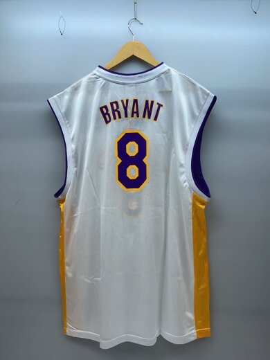 商品画像：NBA/8/コービー・ブライアント/タンクトップ/XXL/ポリエステル/WHT/プリント 2