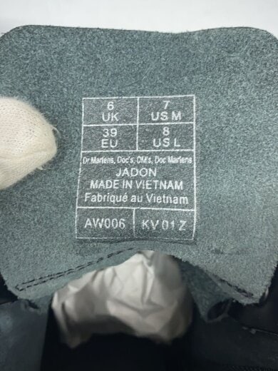 商品画像：レースアップブーツ/UK6/BLK/レザー/15265001 5