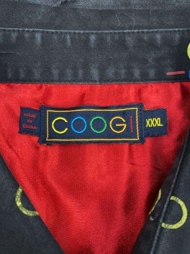 商品画像：長袖シャツ/--/コットン/BLK/総柄/016-011740 3