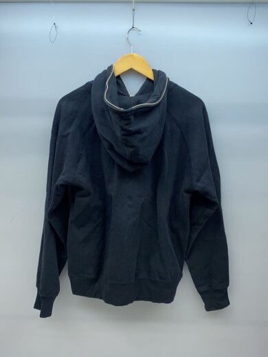 商品画像：ジップパーカー/M/コットン/BLK 2