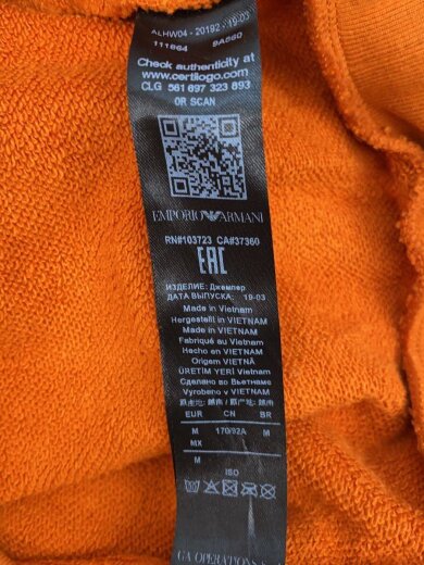 商品画像：スウェット/M/コットン/ORN 4