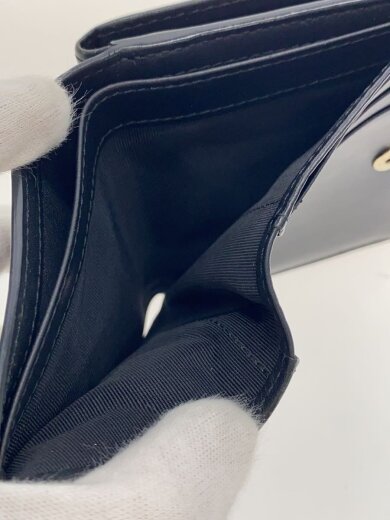 商品画像：2つ折り財布/レザー/BLK/レディース/kw01-02// 6