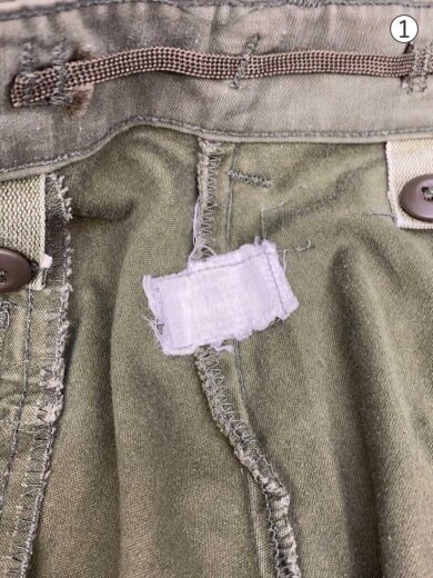 商品画像：M65/SERVALジップ/状態考慮/印字消え有/カーゴパンツ/コットン/KHK 4