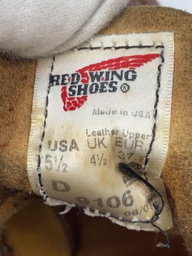 商品画像：レースアップブーツ/US5.5/BRW/レザー/9106 5