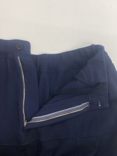 商品画像：26SS/SMOOTH PANEL WIDE SLACKS/1/コットン/NVY/無地/ANC-PT1 3