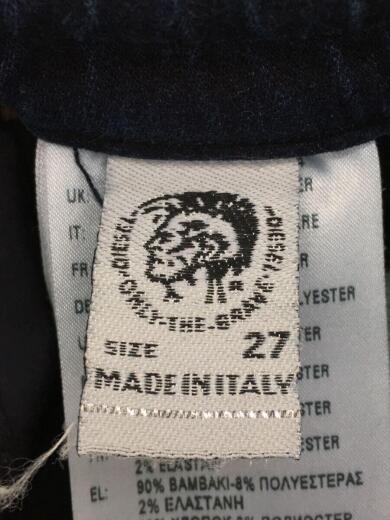 画像：DIESELkrailey r-ne/イージーデニムパンツ/ボトム/27/コットン/インディゴ/青//ダメージ加工 スキニー5