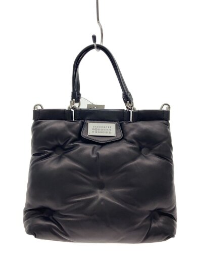 商品画像：グラムスラム/マテラッセ/キルティングショルダーバッグ/カレンダータグ/四つタグ/レザー/BLK 1