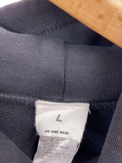 画像：JAM HOME MADE × BOUNTY HUNTERプルオーバーパーカー/ディズニー/スウェット/コラボ/L/コットン/BLK/プリント/BJWD0073