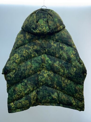 商品画像：×CRSB raidback Pixel Camo Innercotton Hood Jacket/L/グリーン 2