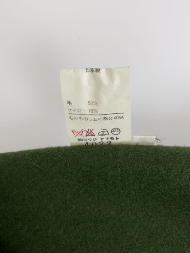 商品画像：スナップボタンスケープコート/コート/M/ウール/GRN// 5