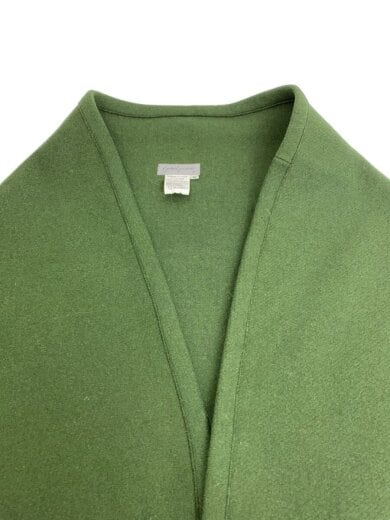 商品画像：スナップボタンスケープコート/コート/M/ウール/GRN// 6
