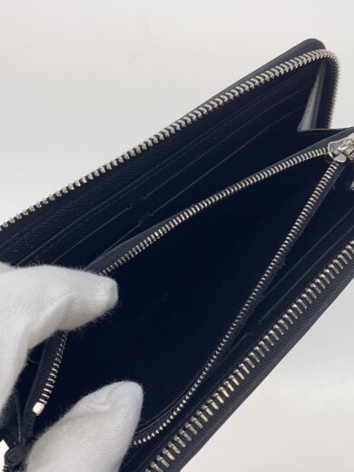 画像：LOUIS VUITTONポルト・フォイユ・クレマンス_エピ_BLK/レザー/ノワール/ラウンドジップウォレット/BLK/メンズ5