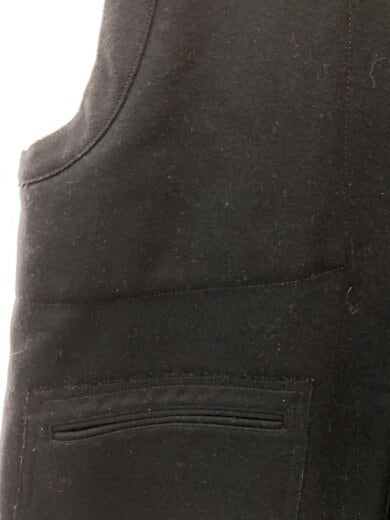 商品画像：ダブルクロスヘビーメルトンベスト/36/ウール/NVY/35-08-15-08302 6