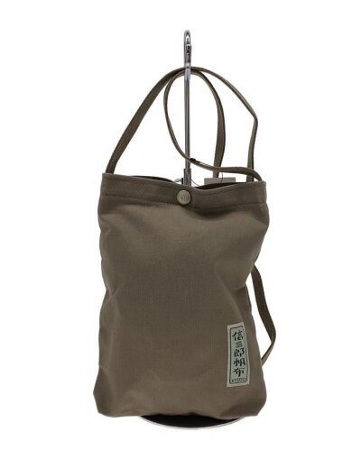 画像：信三郎帆布ショルダーバッグ/コットン/GRY/グレー///1