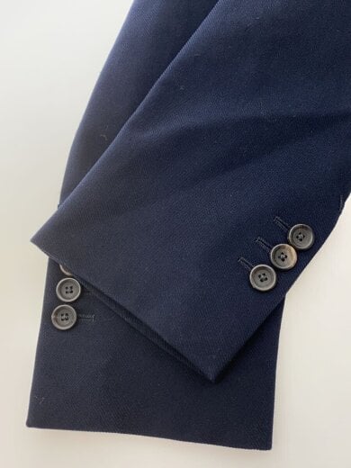 商品画像：ステッチデザイン2Bブレザーテーラードジャケット/46/コットン/NVY/HBJ70EAYG 5