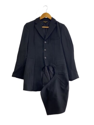 商品画像：17SS/AD2016/アシンメトリーデザインジャケット/XS/ウール/BLK/黒/GS-J028 1