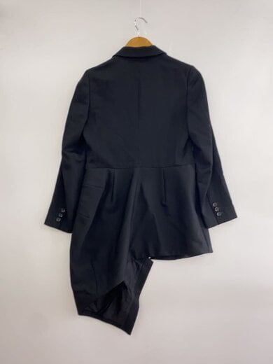 商品画像：17SS/AD2016/アシンメトリーデザインジャケット/XS/ウール/BLK/黒/GS-J028 2