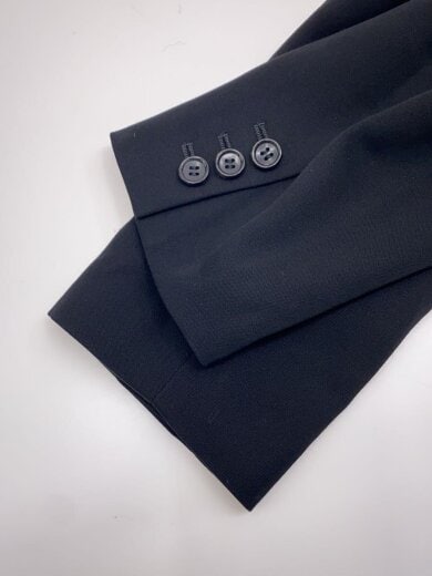 商品画像：17SS/AD2016/アシンメトリーデザインジャケット/XS/ウール/BLK/黒/GS-J028 5