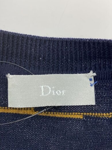 画像：Dior HOMMEハイゲージニット・セーター(薄手)/S/ウール/NVY/633M613ZT6193