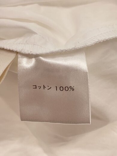 商品画像：長袖シャツ/フリル/コットン/WHT/白// 4