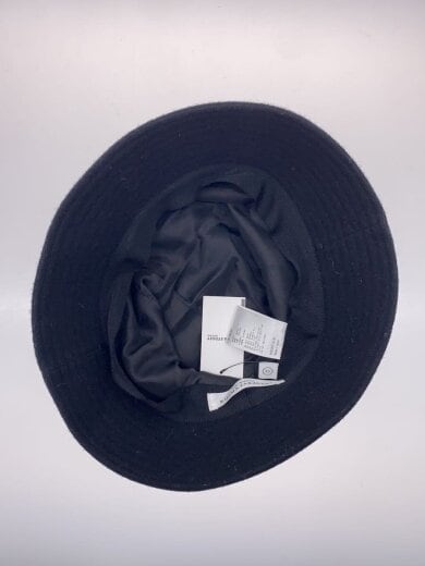 商品画像：ハット/--/ウール/BLK/無地/メンズ/E-023A 5